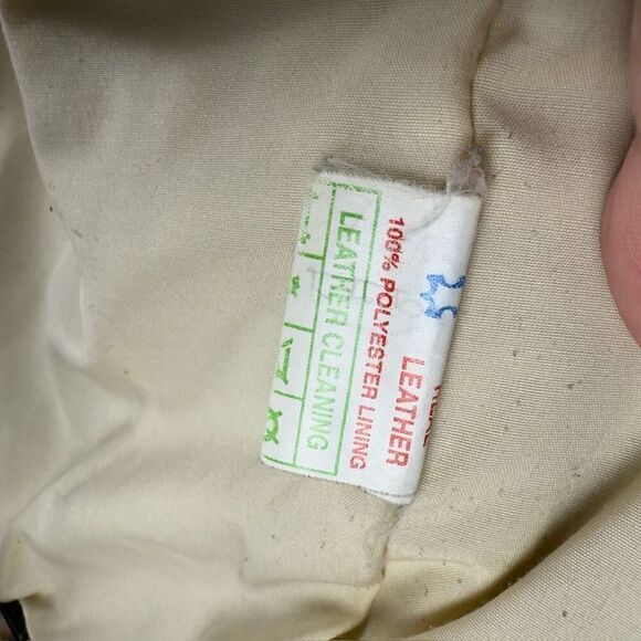 Vintage Sardar 100% Leather 90’s Bomber Jacket - Men’s L - Picture 7 of 9